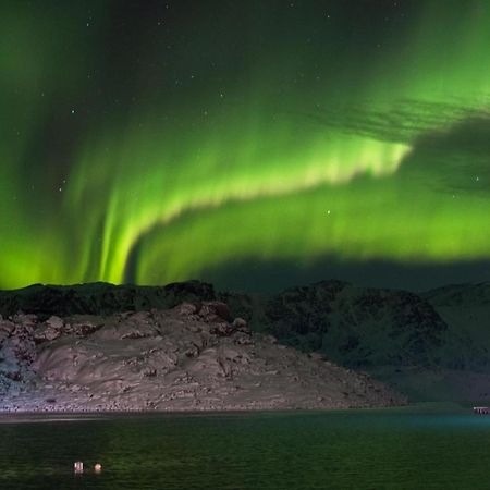 Utsikten Gjesvær Buitenkant foto
