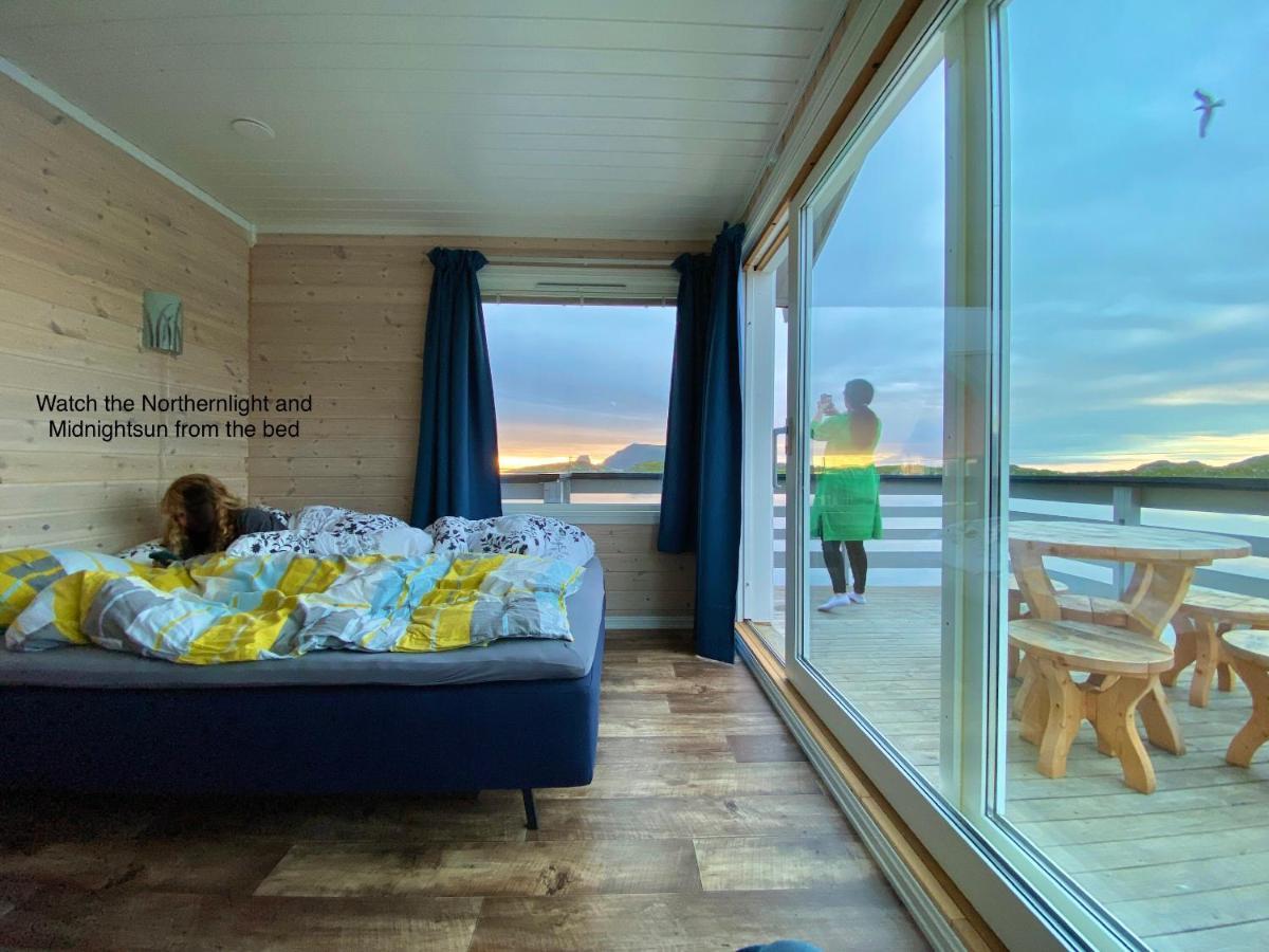 Utsikten Gjesvær Buitenkant foto