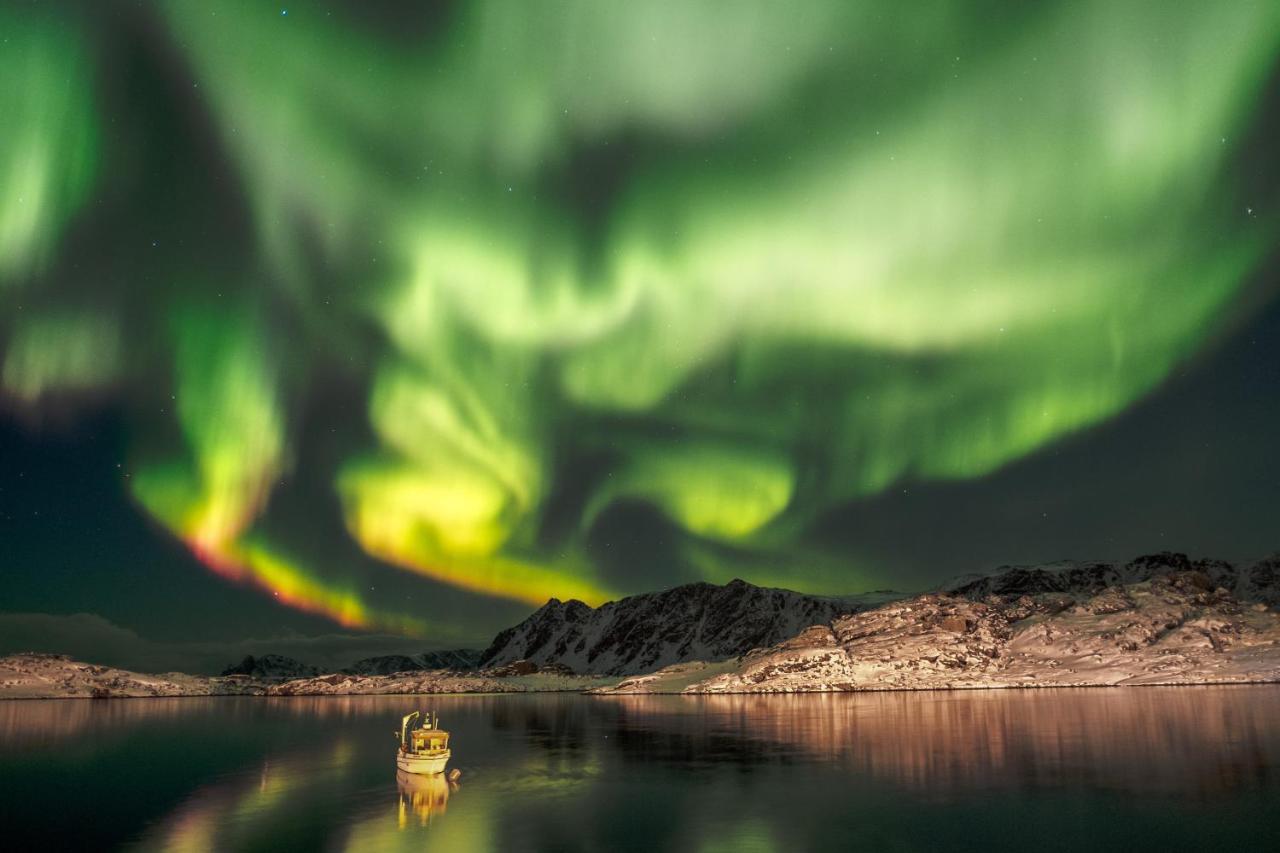 Utsikten Gjesvær Buitenkant foto