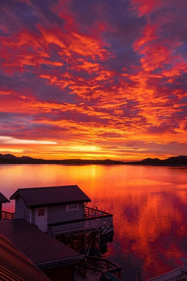 Utsikten Gjesvær Buitenkant foto