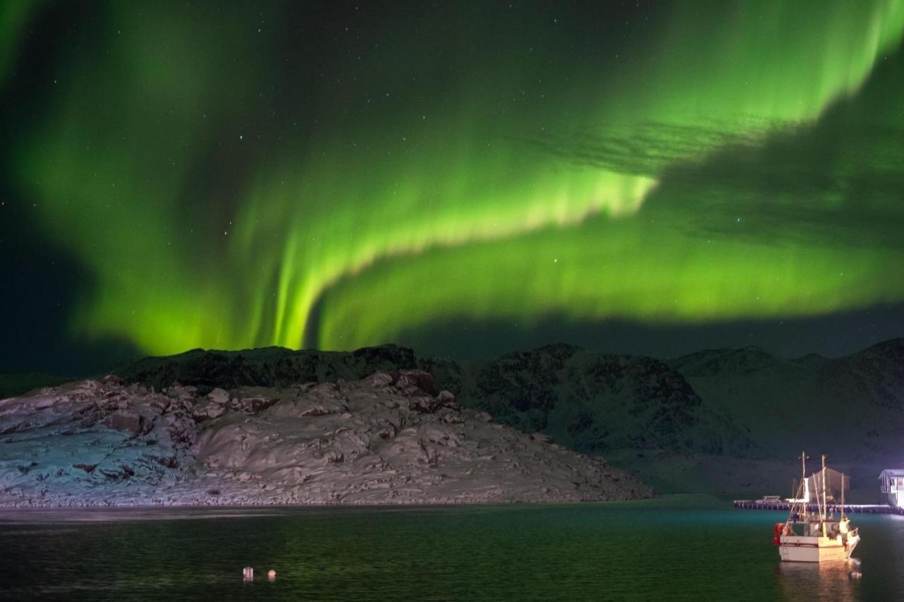 Utsikten Gjesvær Buitenkant foto