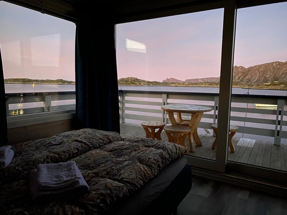Utsikten Gjesvær Buitenkant foto